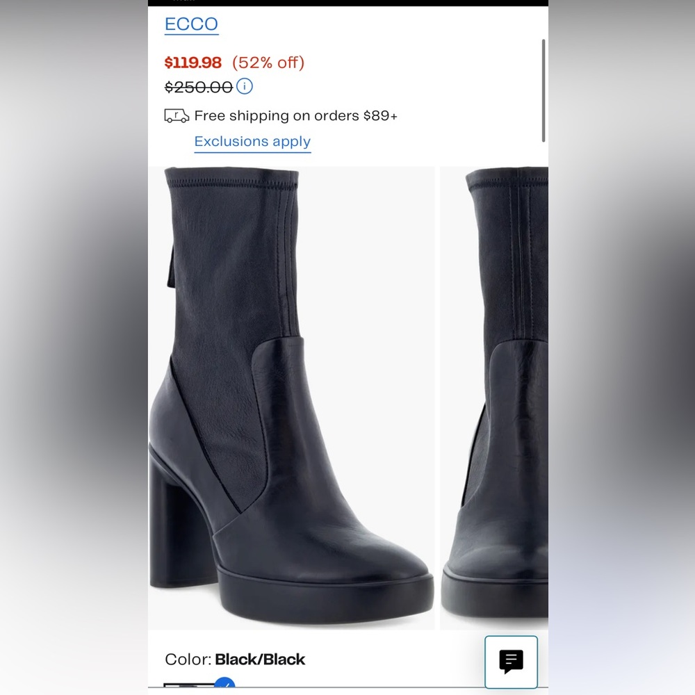 Ecco booties